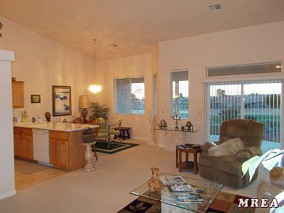 View from front door out to patio