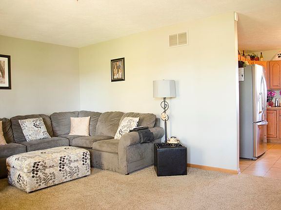 Family room opens to kitchen