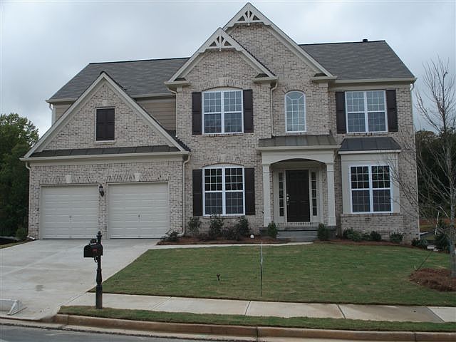 Full Brick Front on Large Corner Homesite