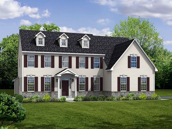 New Home Traditional Roosevelt Side Entry Exterior From Hallmark Homes