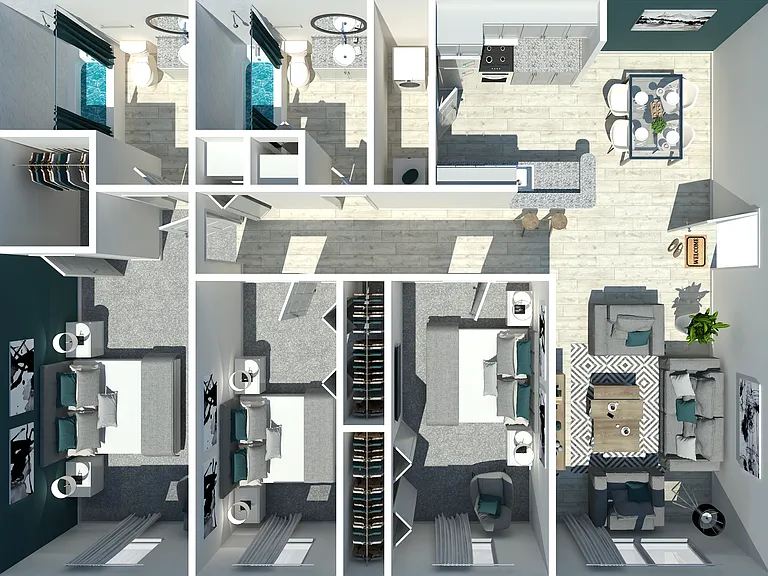 3 Bedroom Floor Plan 3 Bedroom Floor Plan