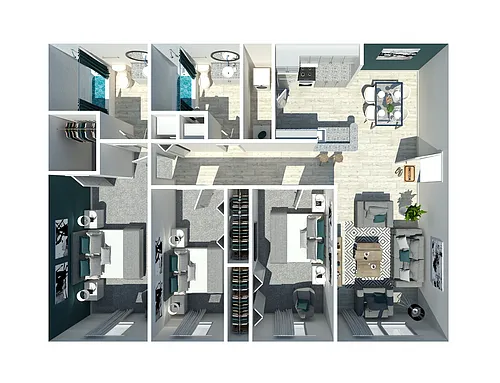 Floor plan 3 Bedroom