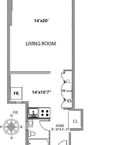 350 W 56th St #5D — Photo 2