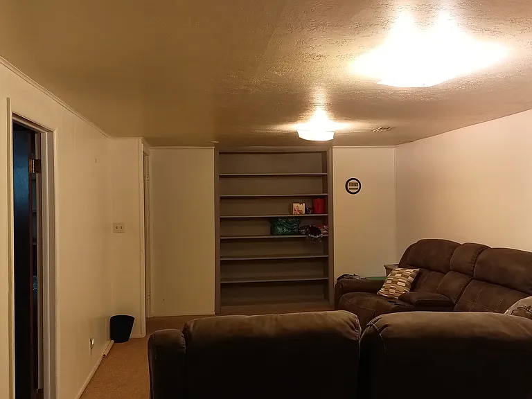 basement family room