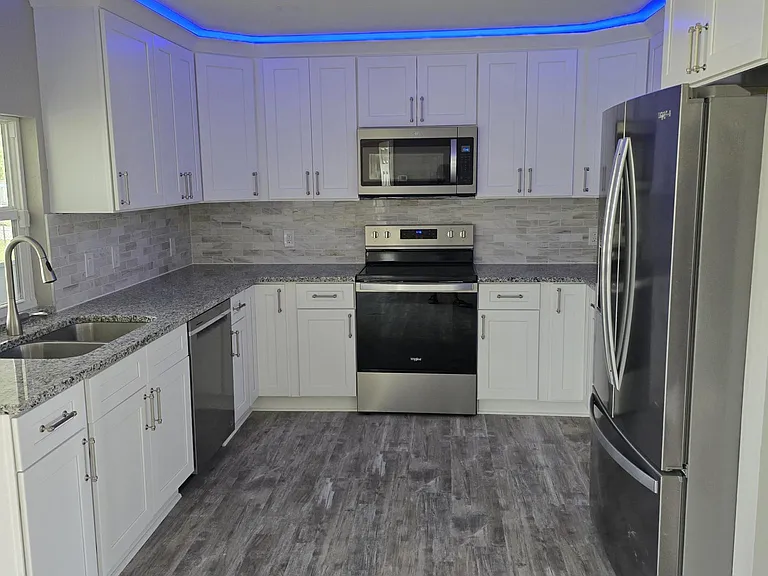 Kitchen - blue LED