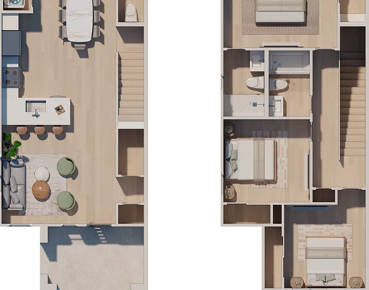 Elevate on Vineyard Townhomes — Photo 19