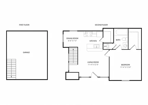 Floor plan The Monroe