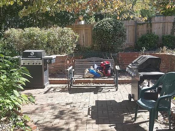 patio outside back door