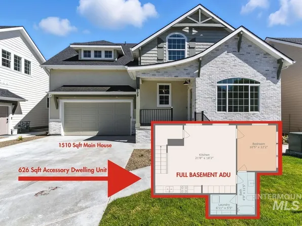 10105 W McMillan 10107 McMillan Adu, Boise, ID 83704