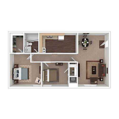 Floor plan 2 Bedroom