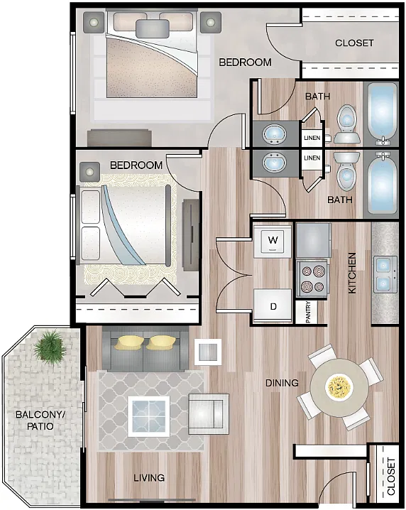 Floor plan C