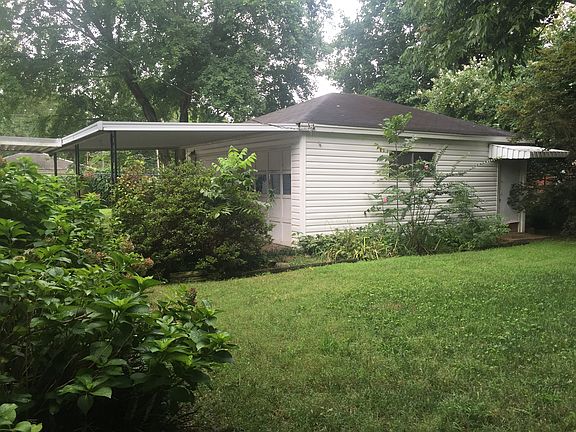 Back yard and Garage