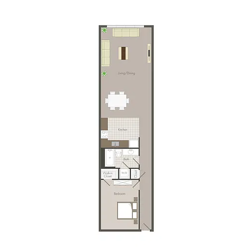 Floor plan South Tower A3