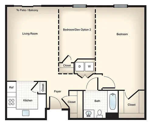 Floor plan Full Reno Cezanne