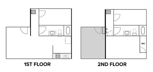 Floor plan 3 Bed 2 Bath