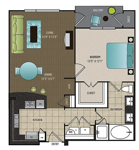 Floor plan A5