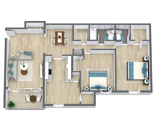 Floor plan Pembroke