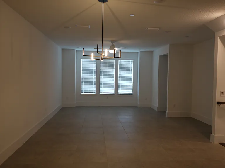 Second Floor Living/Dinning and Window Area