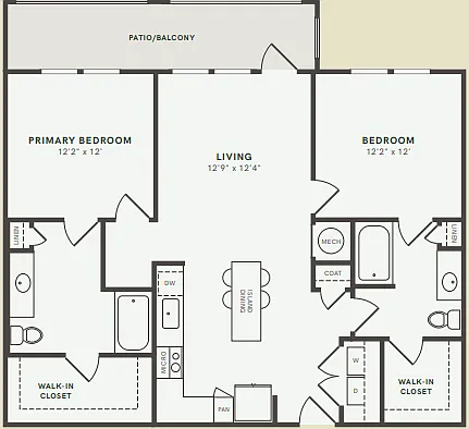 Floor plan B1