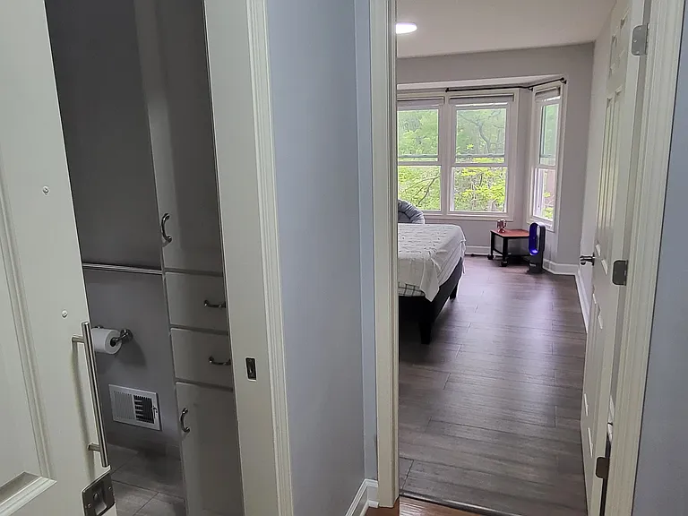 Hallway access to 2 Bedroom and Bath
