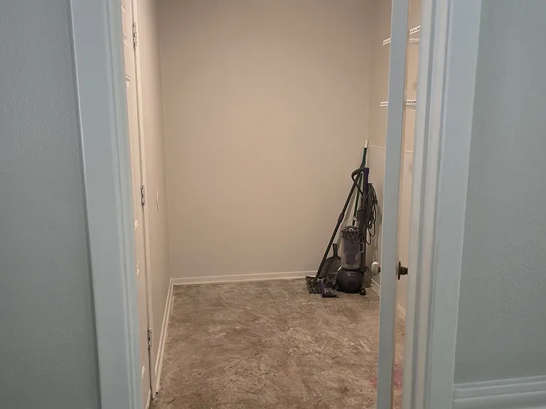 Entrance to Laundry Room from dining room