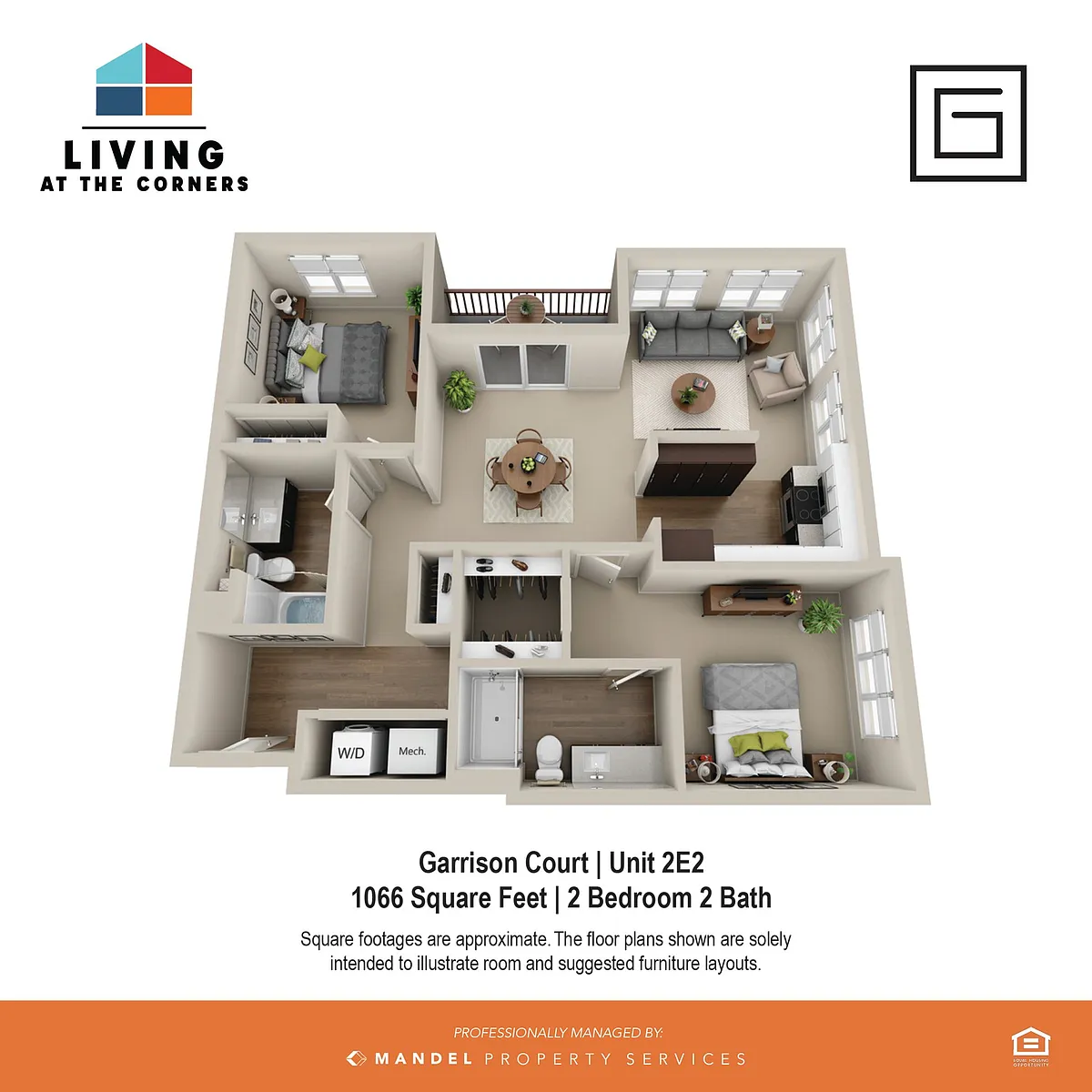 Floor plan 2E2