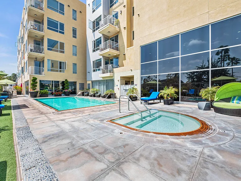 7950 West Sunset Los Angeles, CA Pool and Spa
