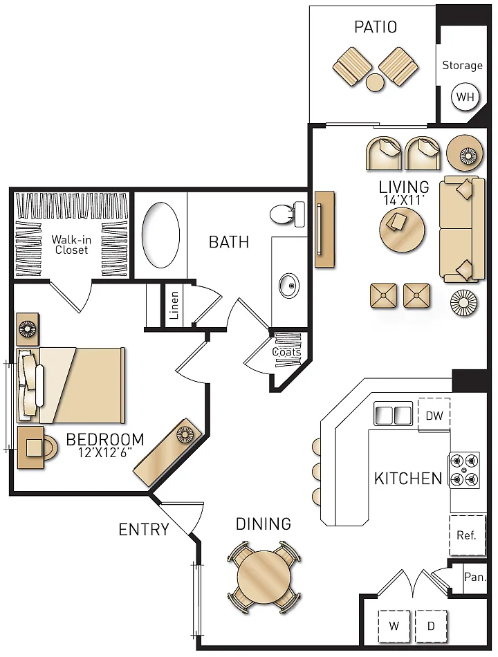 Floor plan Plan A