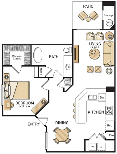 Floor plan Plan A