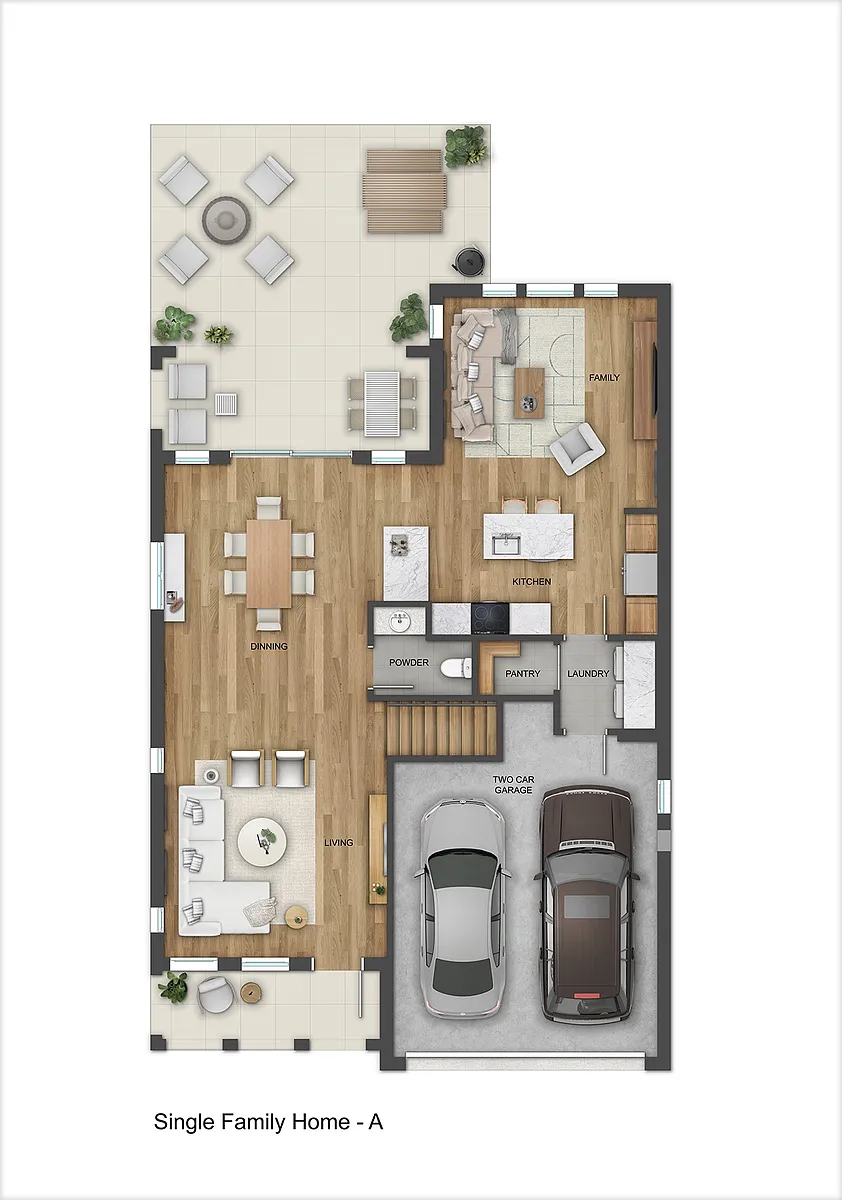 Floor plan D5 - 4 Bed House - NEW BUILD