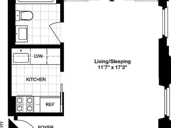 2nd image of 106 Central Park S APT 7D