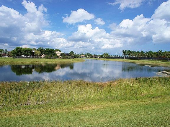Meandering lake view