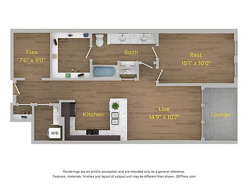 Floor plan A11