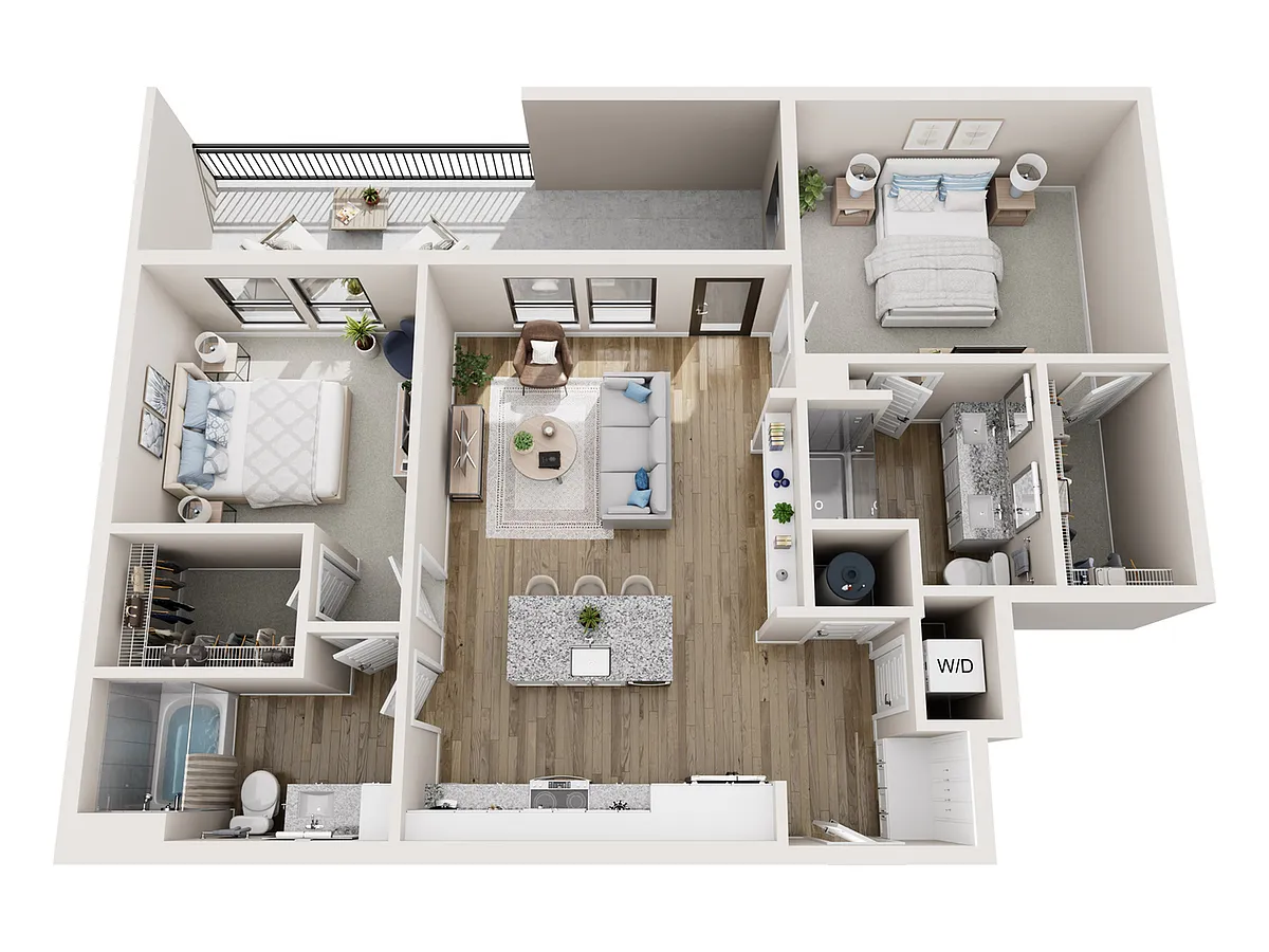 Floor plan B3c