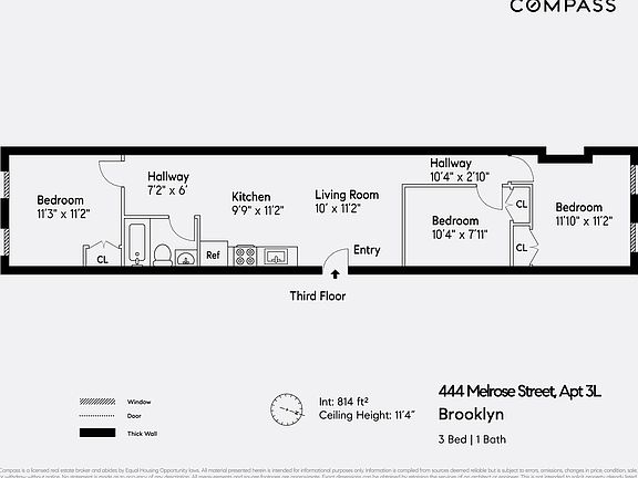2nd image of 444 Melrose St APT 3L