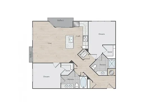 Floor plan C2