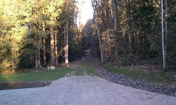 One of the easement roads