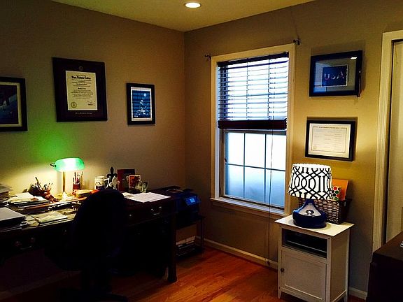 Front room currently office 