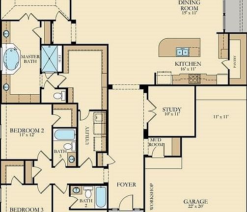 3rd image of 1837 Leela Springs Dr