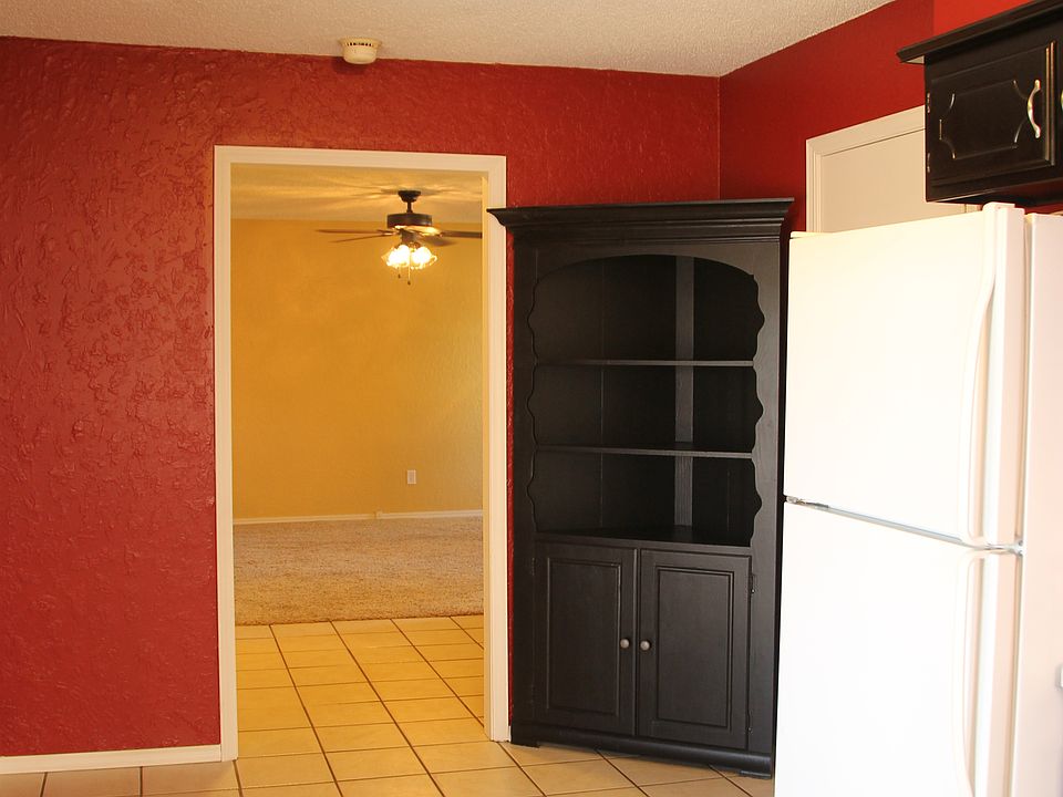 Kitchen view to living room
