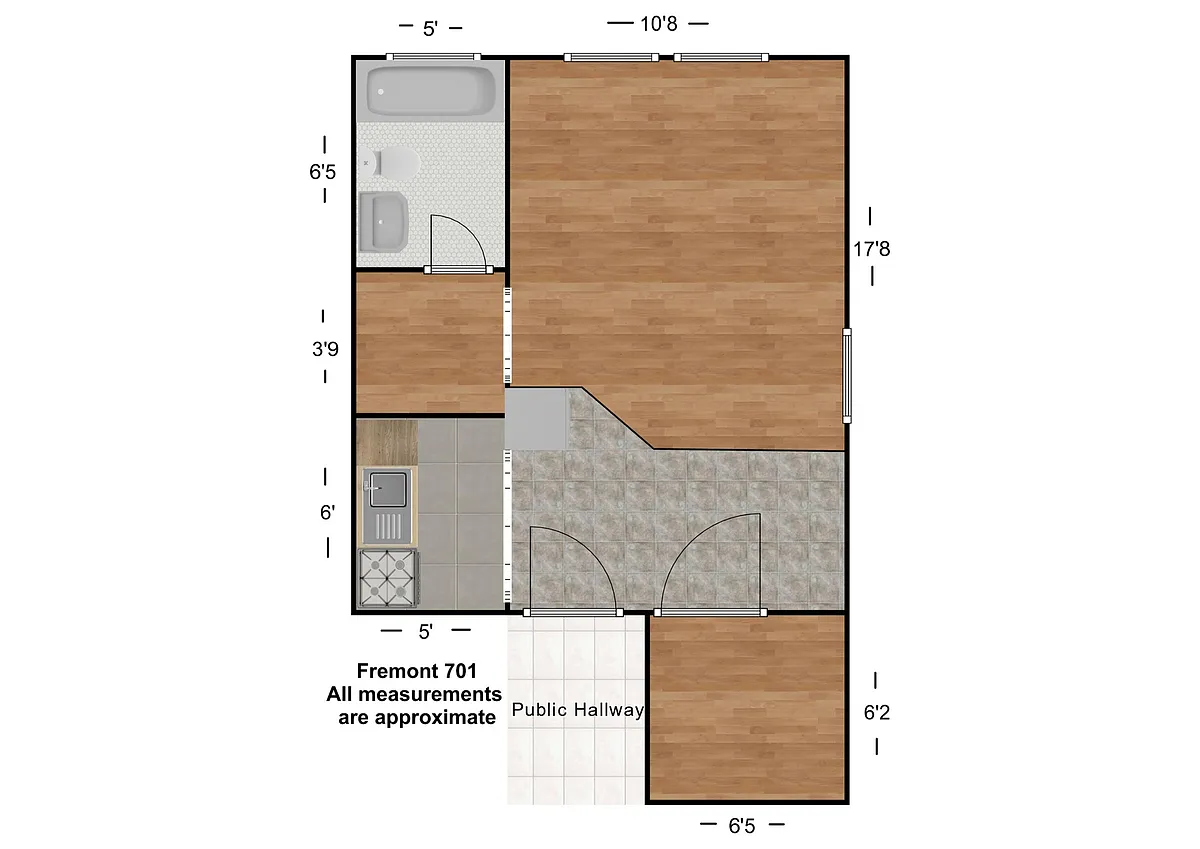 Floor plan Floorplan 701