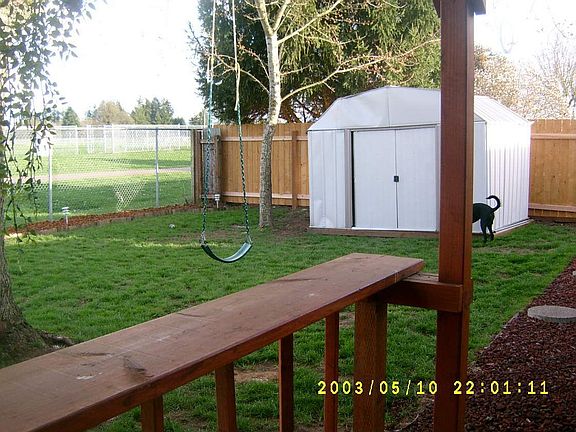 back yard