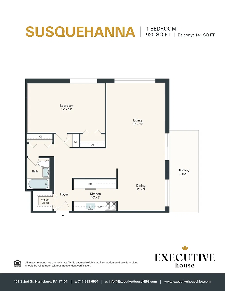 Floor plan The Susquehanna