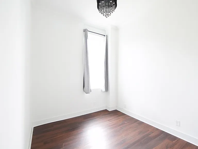 First floor home, back bedroom.