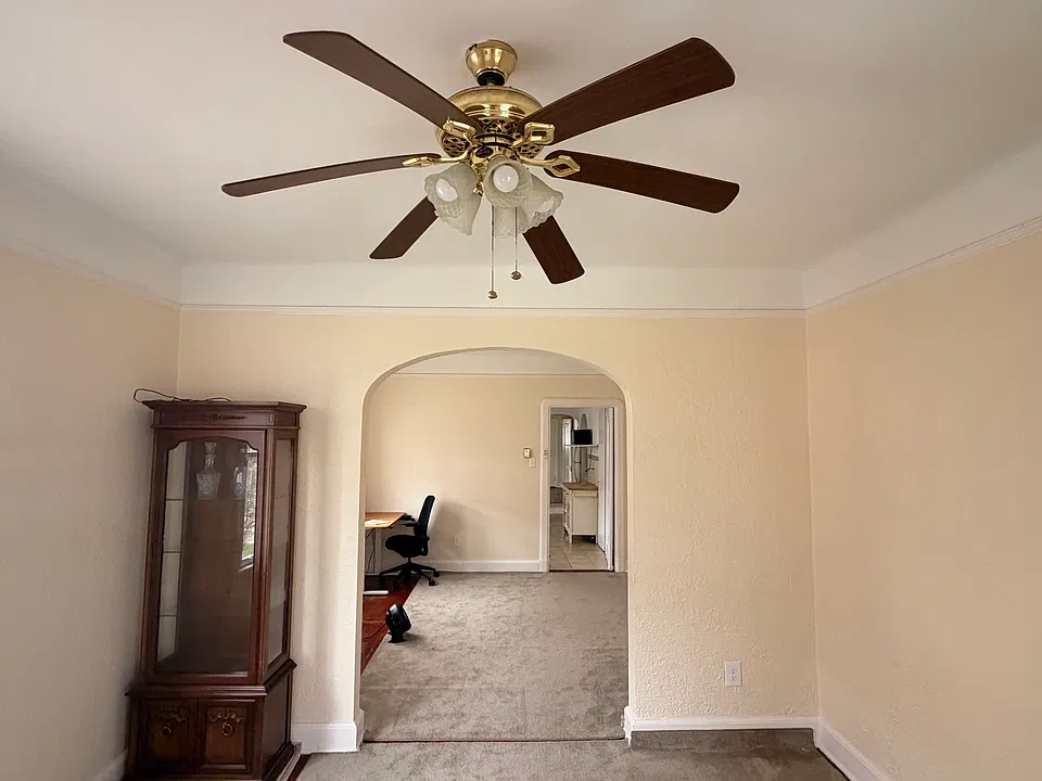 Double parlor living room.