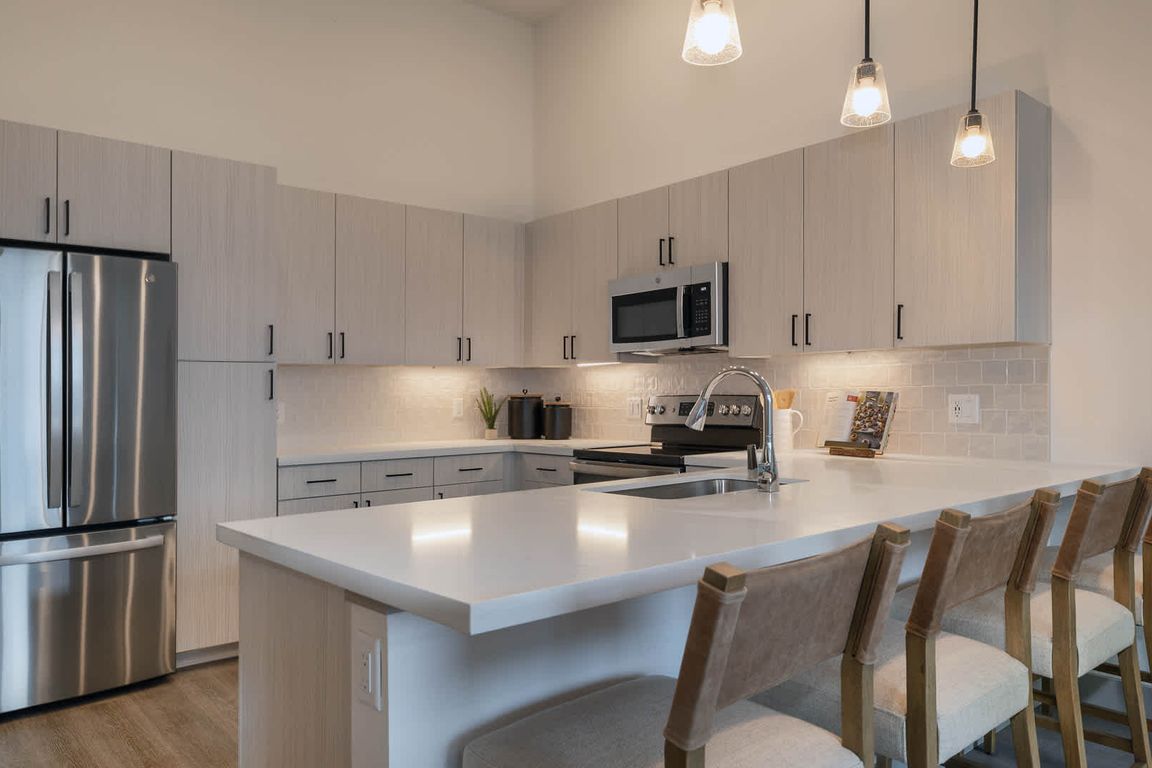 Kitchen with Stainless Steel Appliances