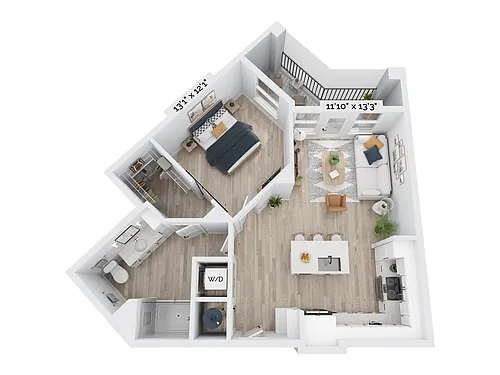 Floor plan A21