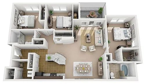 Floor plan Royal Fern