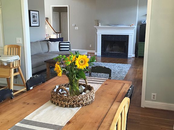 Kitchen into Family Room