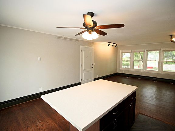 Large island with extra cabinet space